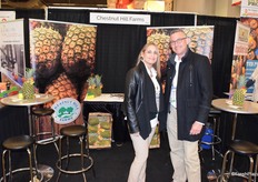 Darlene Zeh and Eddy Navas from Chestnut Hill Farms